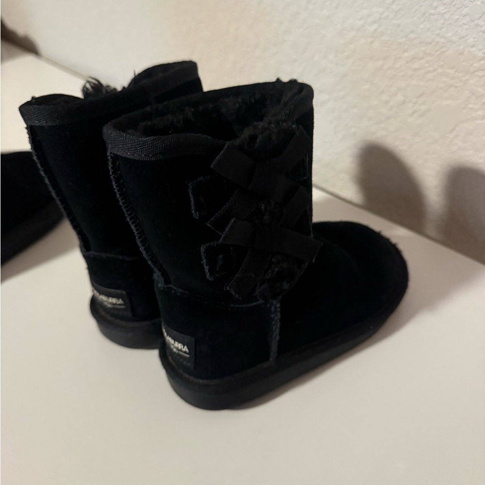UGG Black Fur-Lined Boots